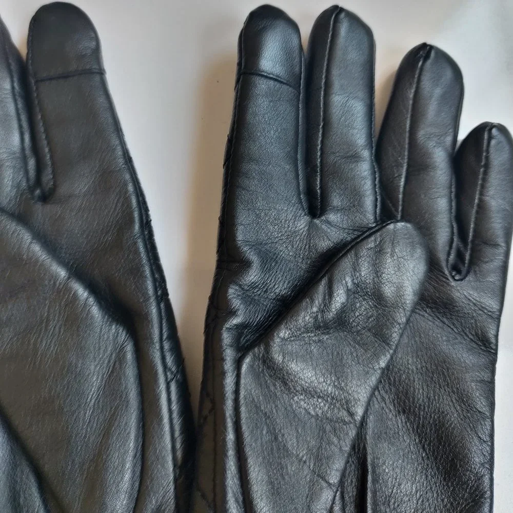 MICHAEL Michael Kors Black Leather Gloves